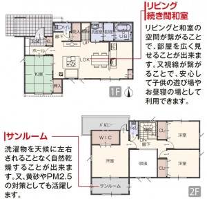 南片江5丁目5間取り図