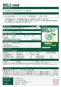 大石町Ⅱ７号地BELS評価書