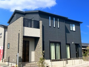 ［三井郡大刀洗町 新築一戸建て］3号地モデルハウス：外観