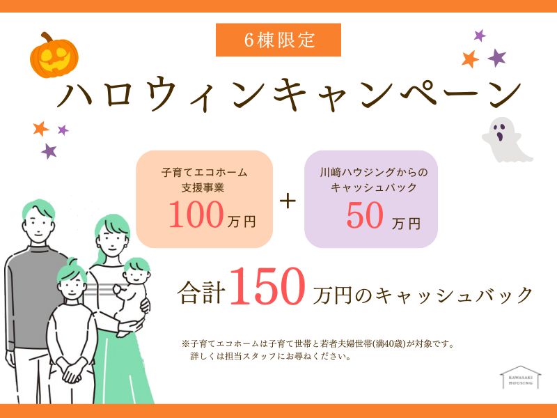 新事務所グランドオープン特別価格から、更に150万円のキャッシュバック中です！