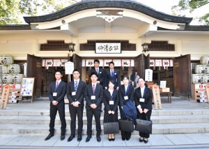 加藤神社にて