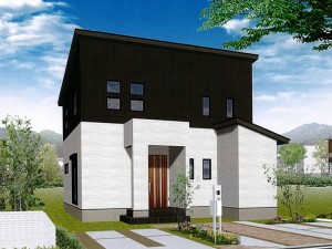 熊本市南区八分字町　新築一戸建て　3号地モデルハウスイメージパース