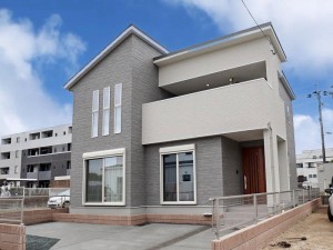 熊本市東区長嶺東4丁目　新築一戸建て　3号地モデルハウス　外観