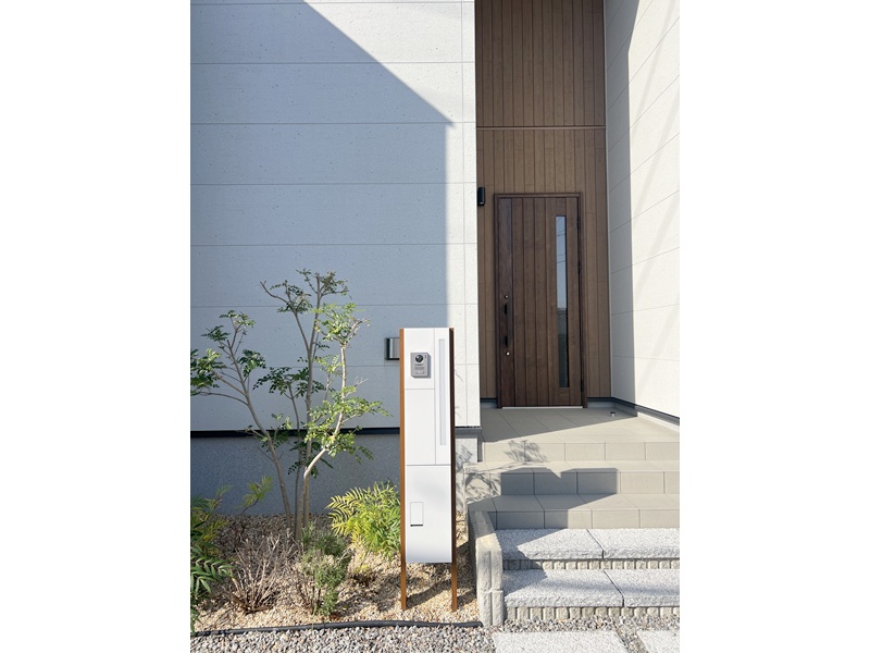 1号地　玄関周り